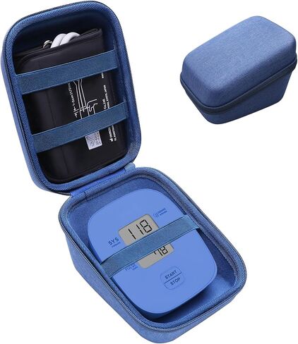 LTGEM Blood Pressure Monitor Case Compatible with OMRON Bronze BP5100 / BP5000 / 5 Series BP742N / BP7200 Blood Pressure Monitor, White(Case Only) in Kuwait