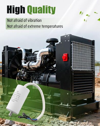 CBB65A-2 مكثف تشغيل 6 فائق التوهج 250VAC، مكثف تشغيل وتشغيل ضاغط 50/60 هرتز للثلاجة والفريزر، حامل لولبي in Kuwait