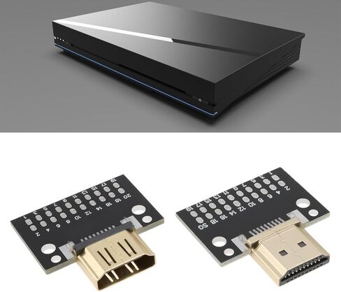 ابتكر فكرة قطعتين من لوحة نقل البيانات HDMI للذكور والإناث المتوافقة مع PS4 المتوافقة مع PS5 in Kuwait
