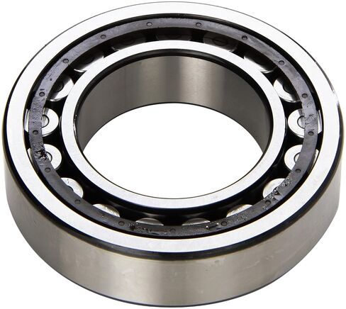 SKF NJ 204 ECP Cylindrical Roller Bearing, Single Row, Removable Inner Ring, Flanged, Straight Bore, High Capacity, Normal Clearance, Polyamide/Nylon Cage, Metric, 20mm Bore, 47mm OD, 14mm Width in Kuwait