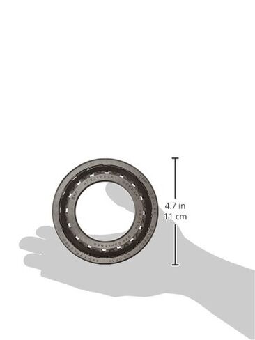 SKF NJ 204 ECP Cylindrical Roller Bearing, Single Row, Removable Inner Ring, Flanged, Straight Bore, High Capacity, Normal Clearance, Polyamide/Nylon Cage, Metric, 20mm Bore, 47mm OD, 14mm Width in Kuwait