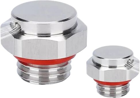 1 قطعة 304 الفولاذ المقاوم للصدأ مقاوم للماء صمام تنفيس الهواء M5 M6 M8 M10 M12 المسمار في المكونات الواقية استراحة معدنية (M10X1) in Kuwait