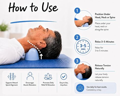 نظام العلاج المنزلي CranioCradle، رياضة - يخفف آلام الرأس والرقبة والظهر والكتف - تخفيف الأعراض الناجمة عن مشاكل الرأس والرقبة المزمنة، والصداع، والصداع النصفي، ومتلازمة TMJ، والإصابة، وعرق النسا in Kuwait