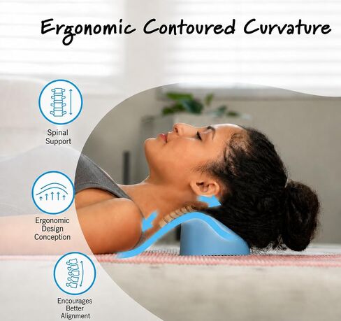 نظام العلاج المنزلي CranioCradle، رياضة - يخفف آلام الرأس والرقبة والظهر والكتف - تخفيف الأعراض الناجمة عن مشاكل الرأس والرقبة المزمنة، والصداع، والصداع النصفي، ومتلازمة TMJ، والإصابة، وعرق النسا in Kuwait