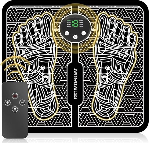 Phixnozar محفز العصب الإلكتروني عبر الجلد، مدلك القدم EMS لاسترخاء العضلات، شاشة عرض LCD، مدلك الظهر والساقين in Kuwait