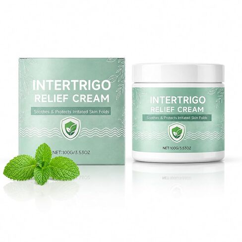 Intertrigo Cream – Skin Fold Barrier Cream for Daily Care, Gentle Moisture Formula for Friction-Prone Areas, Lightweight Fast-Drying Non-Greasy for Women & Men in Kuwait