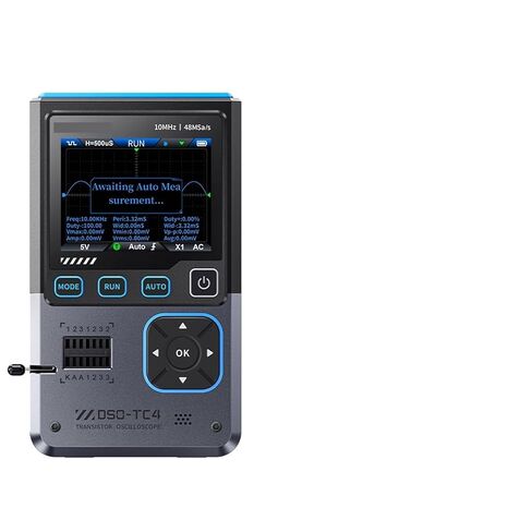 DSO-TC4 3 في 1 ملتقط الذبذبات الرقمي 10 ميجا هرتز عرض النطاق الترددي 48 متر/الثانية معدل أخذ العينات الترانزستور ديود اختبار DDS إشارة مولد in Kuwait