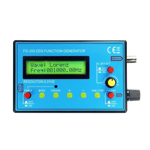 FG-100 FG-200 DDS Function Signal Generator Frequency Counter 0.01Hz - 500KHz Signal Module Sine+Square+Sawtooth Waveform(FG-300) in Kuwait