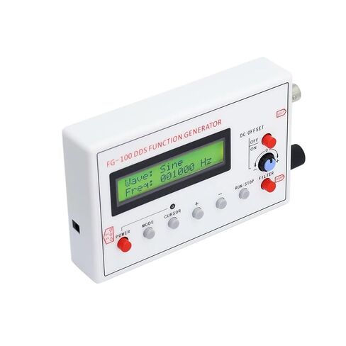 FG-100 DDS وظيفة إشارة مولد عداد التردد 1 هرتز - 500 كيلو هرتز وحدة إشارة شرط + مربع + مثلث + سن المنشار الموجي in Kuwait