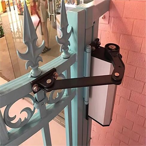 Popular Small Electric Swing Door Closer No Need Hand Side Mount Garage Opener for Home Courtyard Or Community in Kuwait