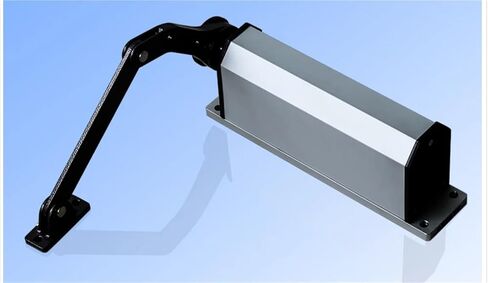 Popular Small Electric Swing Door Closer No Need Hand Side Mount Garage Opener for Home Courtyard Or Community in Kuwait