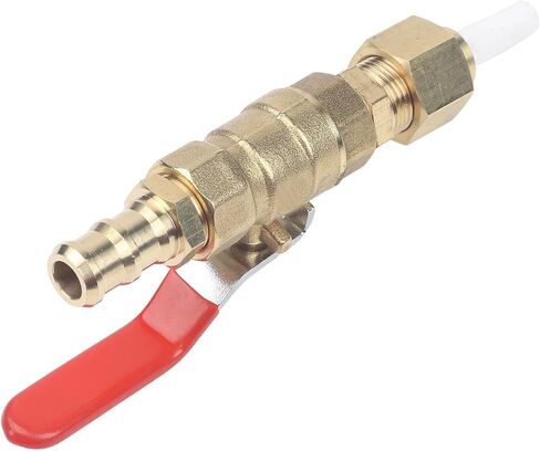 5-Piece Sandblasting Nozzle Set with Brass Ball Valve, Ceramic Tips 2.4-5mm, Quick Connect for Automotive for surface Treatment in Saudi Arabia