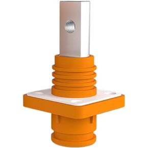 6mm 120A Single core Energy Storage Industrial Connector Threaded Hole M5 Power Energy Storage Cabinet Battery Waterproof Connector(120AOrange Threaded Socket) in Kuwait