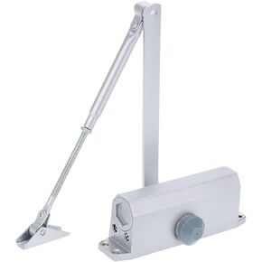 Door Closers Security System Adjustable Closing/Latching Speed Aluminium for Left and Right Hand Doors 25-45Kg 900mm in Kuwait