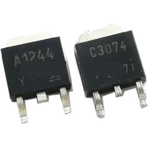 10Pcs 2SA1244 TO-252 A1244 SOT-252 TO252 2SC3074 C3074(2SC3074) in Saudi Arabia