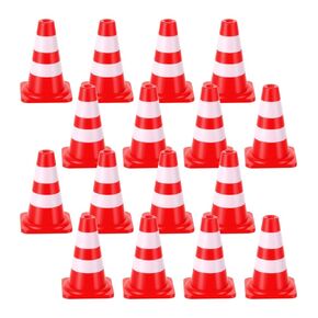Mini Orange Cones, Plastic Mini Construction Cones, 1 inch, 50 Pcs | High Visibility, Portable Training, Road Safety, Roadblocks in Saudi Arabia