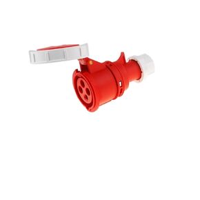 1pc Industrial Waterproof Plug and Socket - 16A/32A 3 4 5 Core IP67 Rated Heavy Duty Electrical Connectors | 3 Core 32a Concealed in Kuwait