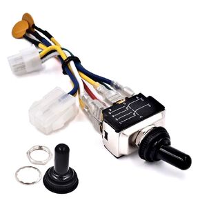 HD Switch Spool Gun Switch Replaces Coplay-Norstar N890001 w/Free Weatherproof Dust Cover & Leads - 2 Position 6 Terminal SM-100 Badger, M140 and M200 Welders in Kuwait