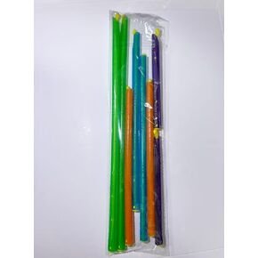 8 Pack Bag Sealer Sticks, Reusable Air Tight Food Bag Sealing Rods, 4 Sizes Long Plastic Seal Sticks for Snack Bread Coffee Food Storage, Keep Food Fresh in Saudi Arabia