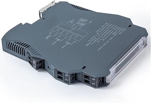 DC24V Signal Isolation 4-20mA 0-10V 0-5V Input 1 in 4 Out Signal Isolator Signal Splitter(Out0-10V,Input 4-20mA) in Kuwait