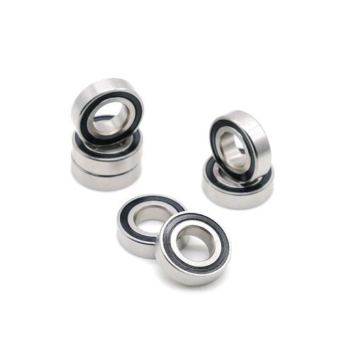 S687RS Bearing 10PCS 7x14x5 mm ABEC-7 Hobby Electric RC Car Truck S687 RS 2RS Ball Bearings S687-2RS Black Sealed in Kuwait
