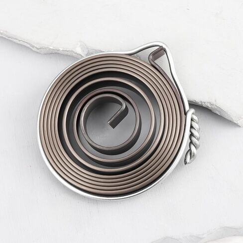2Pcs Drill Press Quill Feed Return Coil Spring Assembly 1540mm 58x10x1.5mm Steel Hook Mounting in Kuwait