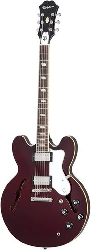 Epiphone Noel Gallagher Riviera, Dark Wine Red with Case in Kuwait