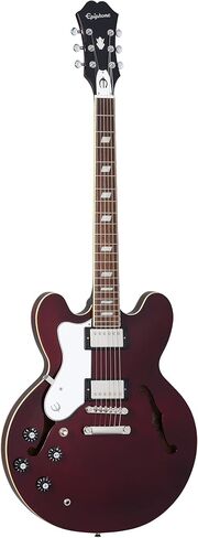 Epiphone Noel Gallagher Riviera, Dark Wine Red with Case in Kuwait