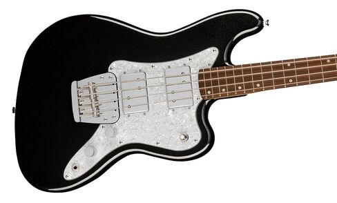 Paranormal Rascal Bass HH, Laurel Fingerboard, White Pearloid Pickguard, Metallic Black in Kuwait