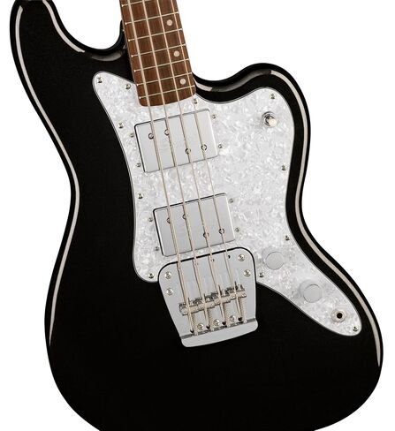 Paranormal Rascal Bass HH, Laurel Fingerboard, White Pearloid Pickguard, Metallic Black in Kuwait