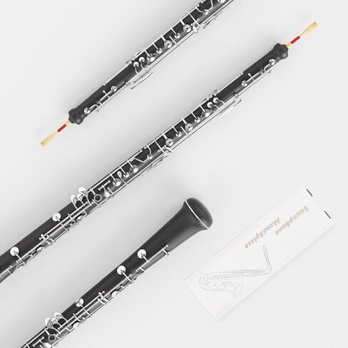 Portable Oboe Reed Container Box with White Lid and Black Base Plastic Reed Storage Case 2.5 for Travel and Music Performance in Kuwait