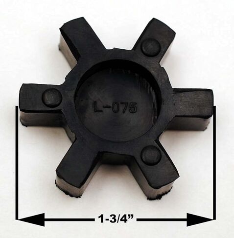L075 إدراج العنكبوت المطاطي NBR المرن يناسب L-075 Lovejoy Martin L-Jaw Coupling in Kuwait