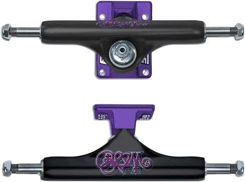 Slappy Skateboard Trucks ST1 Hollow Bam Margera أسود/أرجواني 8.0 بوصة in Kuwait