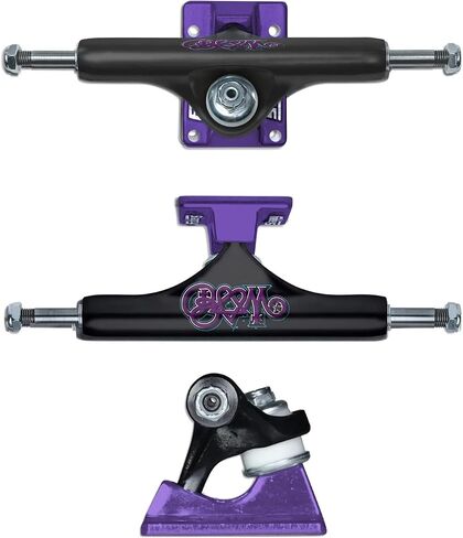 Slappy Skateboard Trucks ST1 Hollow Bam Margera أسود/أرجواني 8.0 بوصة in Kuwait