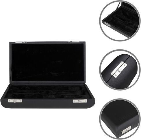 INOOMP Portable Oboe Storage Case with Pu Exterior and Metal Press-lock Buckle Shockproof Lightweight Oboe Carrying Bag for Outdoor Use in Kuwait