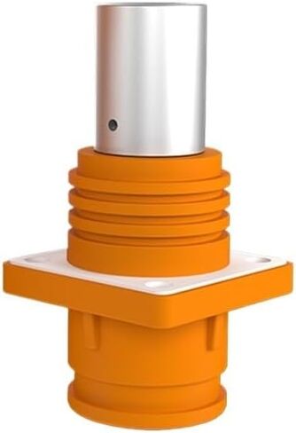 12mm 400A Energy Storage high Voltage Connector Crimped New Energy Energy Storage Battery Industrial and Commercial Waterproof Connector(400AOrange Crimped Socket) in Kuwait