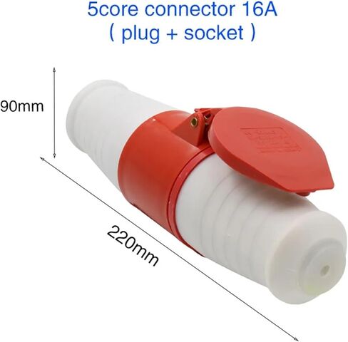 Waterproof Industrial Socket 3 core 4 core 5 core Hole 16A Connector Aviation Socket in Kuwait