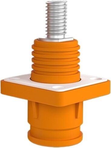 8mm 200A high Conductive Energy Storage Quick Plug Connector Screw Type M8 Anti-Oxidation Industrial Connector(200A Black Screw Socket) in Kuwait