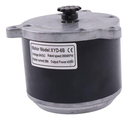 محرك سكوتر كهربائي 450 وات 24 فولت متوافق مع كوري XYD-6B SD-156 XYDJ130601664 in Kuwait