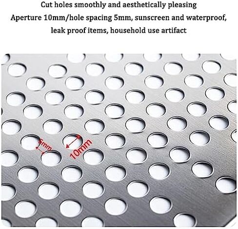 Stainless Steel Perforated Plate,304 Stainless Steel Perforated Plate, Durable Metal Sheets for Balcony Protection, Anti-Theft Netting, Versatile Perforated Sheet for Home & Industrial Use in Kuwait