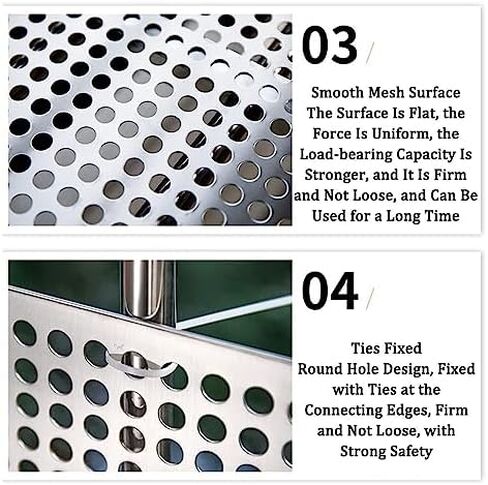 Stainless Steel Perforated Plate,304 Stainless Steel Perforated Plate, Durable Metal Sheets for Balcony Protection, Anti-Theft Netting, Versatile Perforated Sheet for Home & Industrial Use in Kuwait
