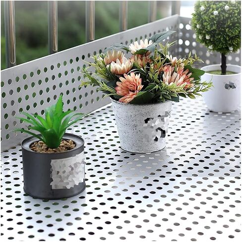 Stainless Steel Perforated Plate,304 Stainless Steel Perforated Plate, Durable Metal Sheets for Balcony Protection, Anti-Theft Netting, Versatile Perforated Sheet for Home & Industrial Use in Kuwait