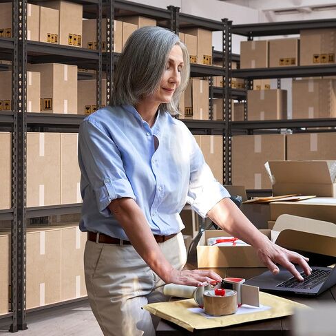رفوف معدنية قابلة للتعديل من 5 طبقات من WORKPRO، مقاس 36 بوصة عرض × 18 بوصة عمق × 72 بوصة ارتفاع، سعة 4000 رطل in Kuwait