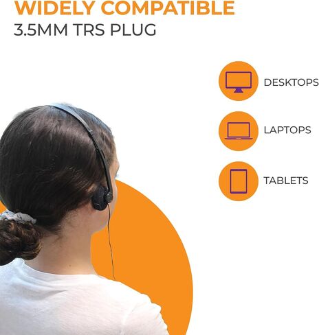 Soundnetic SN06 Bulk Headphones 100 Pack – Disposable Stereo Limited Use Headphones, Black – Affordable for Schools, Testing, Libraries in Saudi Arabia