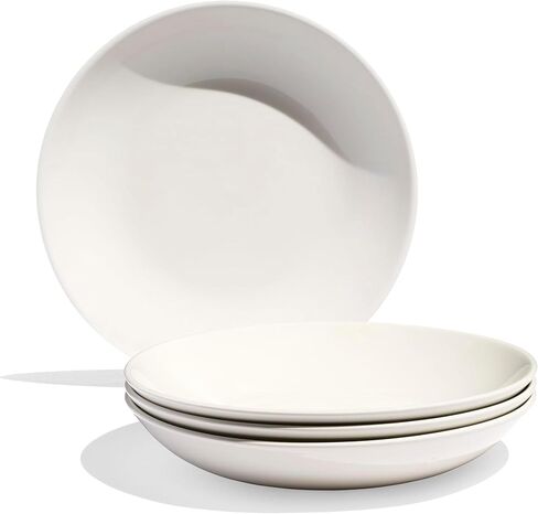 Made In Cookware - Set of 4 - Entrée Bowls - White - Porcelain - Crafted in England in Saudi Arabia