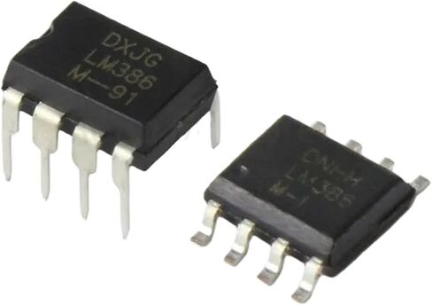 10Pcs LM386 LM386N LM386M LM386L Audio Power Amplifier IC DIP-8 SOP-8(LM386 DIP-8) in Saudi Arabia
