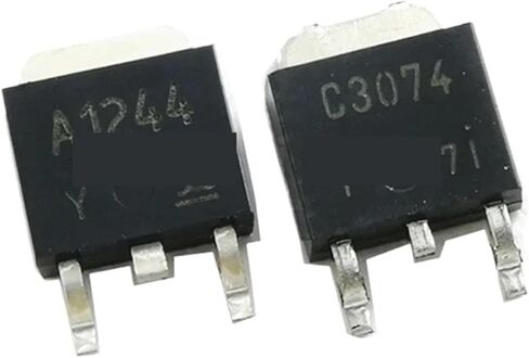 10Pcs 2SA1244 TO-252 A1244 SOT-252 TO252 2SC3074 C3074(2SC3074) in Saudi Arabia