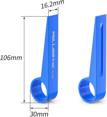 Bike Disc Brake Pad Spreader, Bike Piston Press Tool for Shimano, Road MTB Bicycle Oil Brake Caliper Reset Retracting Repair Tool, Blue, Plastic in Kuwait