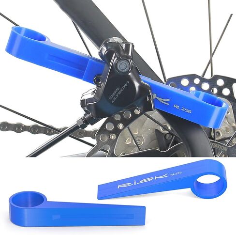 Bike Disc Brake Pad Spreader, Bike Piston Press Tool for Shimano, Road MTB Bicycle Oil Brake Caliper Reset Retracting Repair Tool, Blue, Plastic in Kuwait