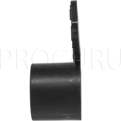 [100-Pack] PROCURU 3/4-Inch Plastic Suspension Hy-Ear Pipe Clamp, Mickey Mouse Style Strap Hanger for 7/8" OD Pipe, Black (85116-100P) in Kuwait